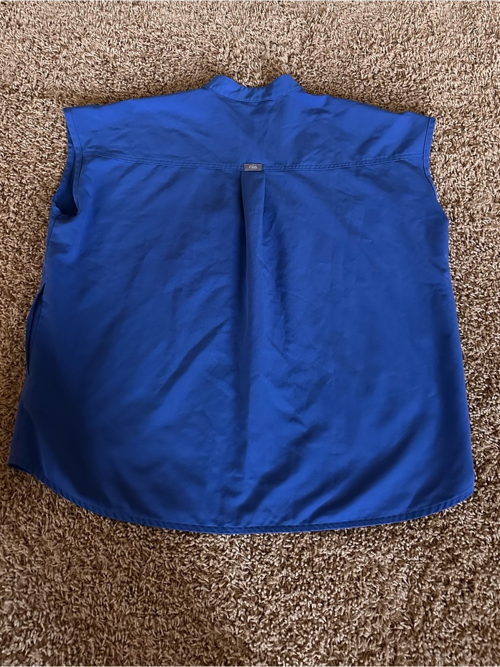 HTF Figs Denim Rafaela Top Large - Picture 5 of 9